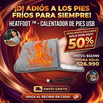 HeatPod™ - Calor instantáneo para tus pies, sin levantarte del sofá