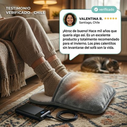 HeatPod™ - Calor instantáneo para tus pies, sin levantarte del sofá