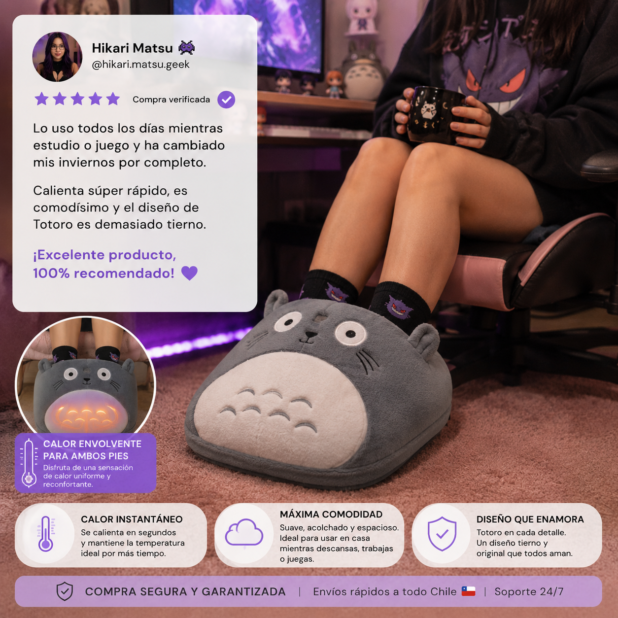 HeatPaws™ - Calor instantáneo, comodidad total, diseño que enamora