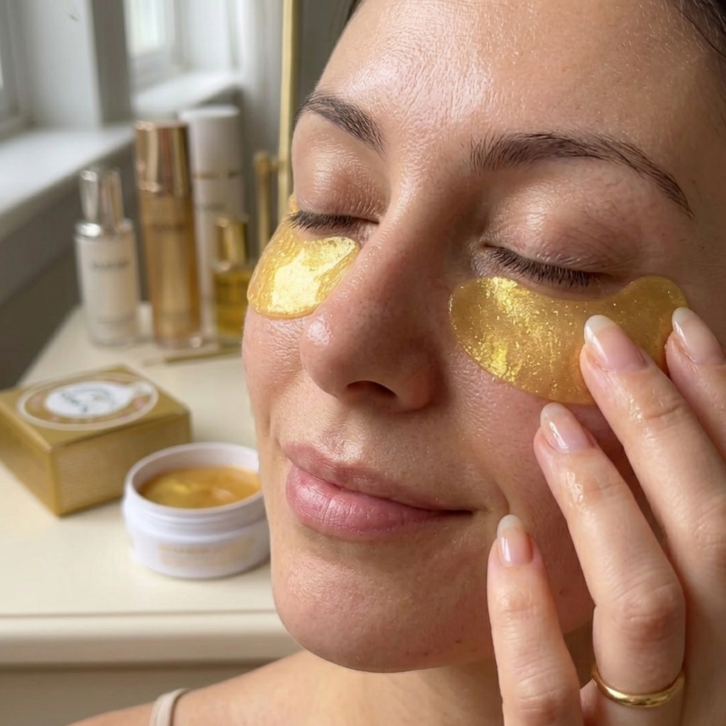 SnailLux™ - Mascarilla Hidratante para Ojos, Elimina Ojeras, Reduce Bolsas y Reafirma la Piel